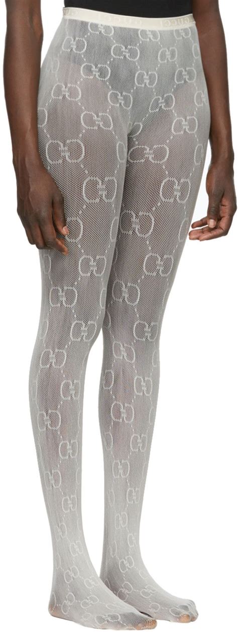 gucci white stockings.